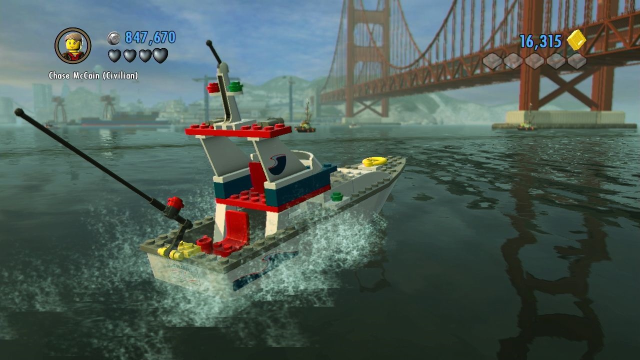 LEGO City Undercover V LEGO City narazte na mnoh dominanty svetovch metropol, aj na Alcatraz.