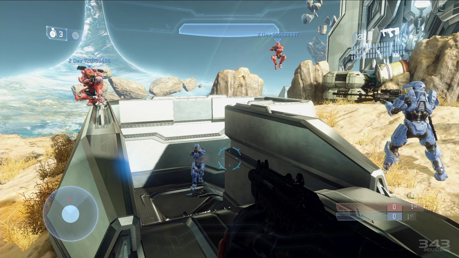 Halo Master Chief Collection Sp do multiplayerovch bojov a to aj na vlastnch mapch vytvorench cez Forge editor.