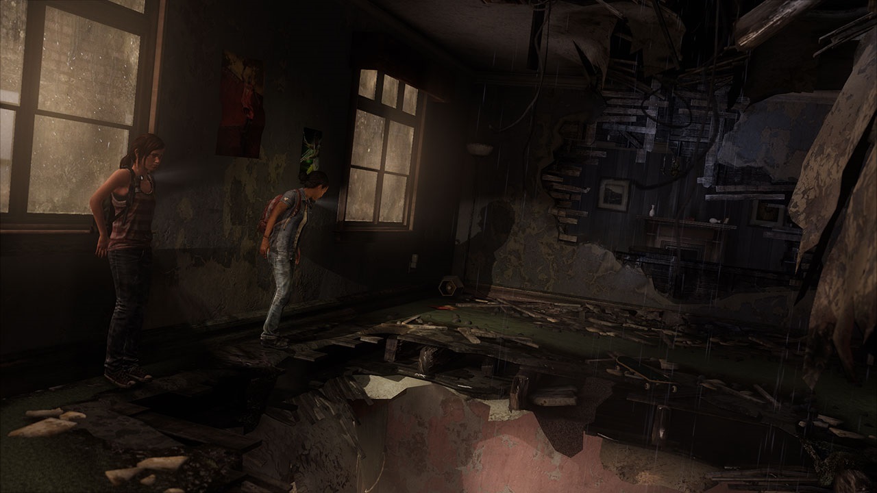 The Last of Us: Left Behind Spoiatku je putovanie obchokom temn, no pokajte, ke sa vm podar nahodi genertor na vrobu elektriny!