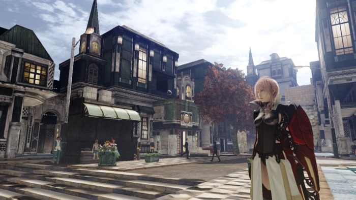 Lightning Returns: Final Fantasy XIII  Architektra miest je praliv a dvojica metropol vhodne odlen.