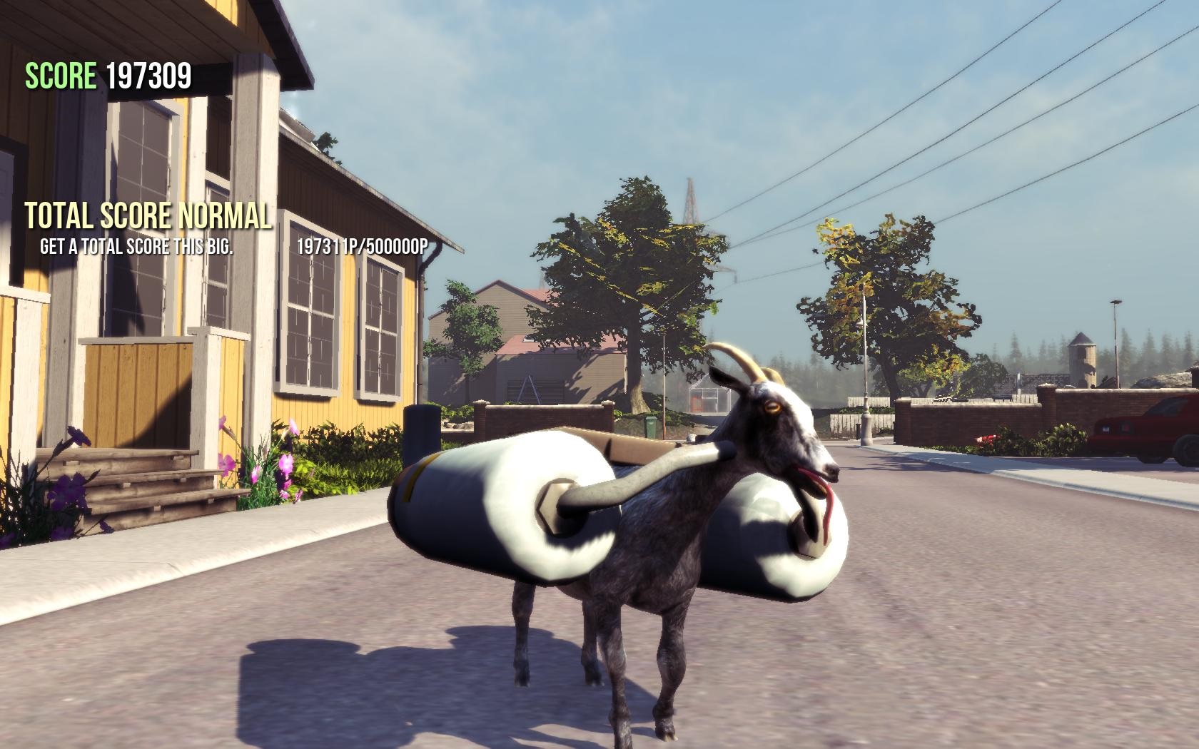 Goat Simulator Najnov model tryskovej kozy.