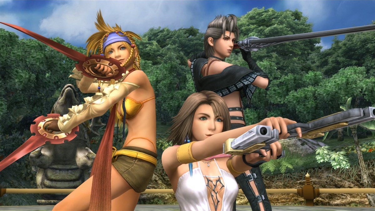 Final Fantasy X/X-2 HD Remaster Gullwings v plnej parde, Rikku sa prli nezmenila, jedine dospela :-)