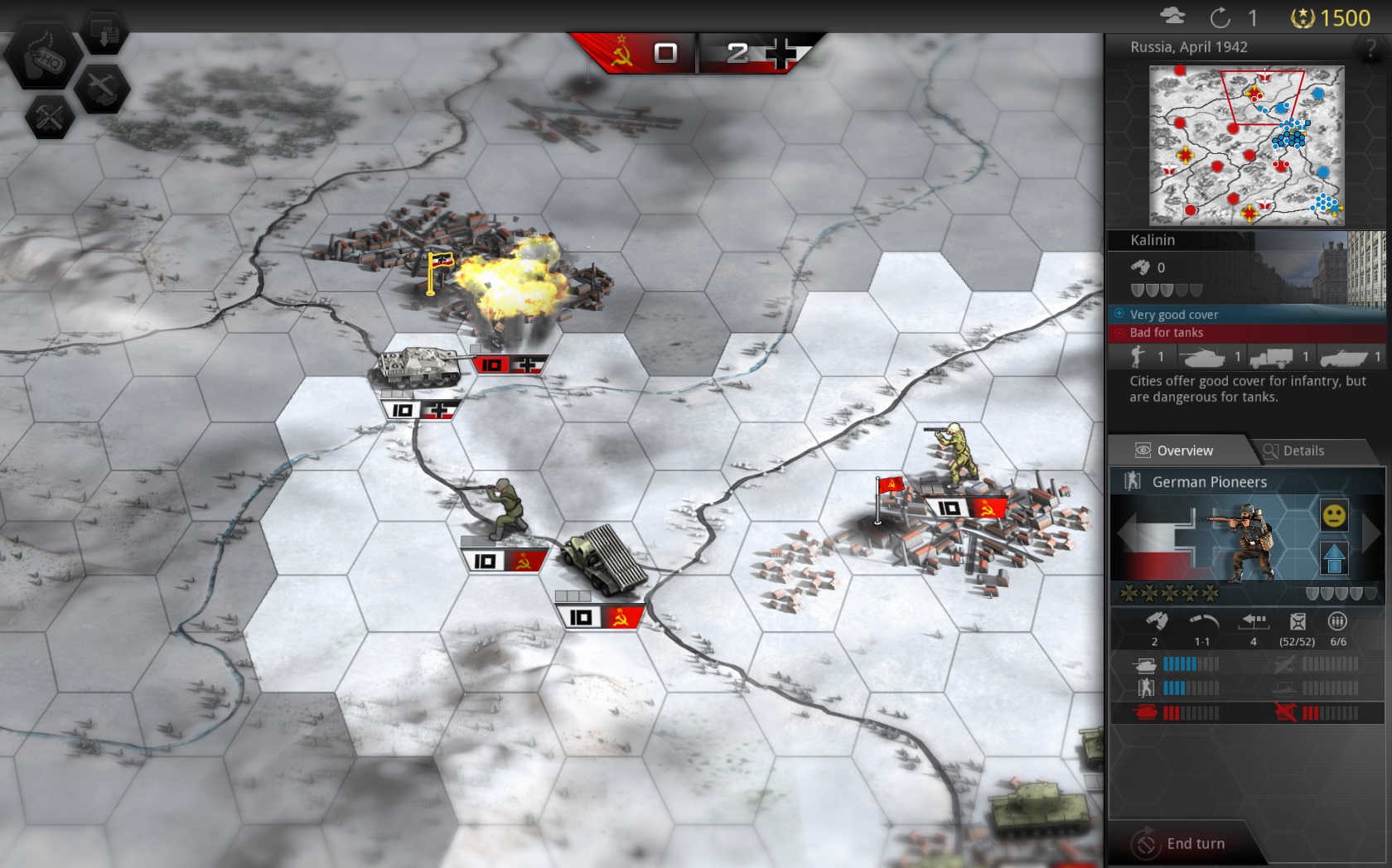 Panzer Tactics HD Bez Kau by to ani nebola vek vlasteneck vojna.