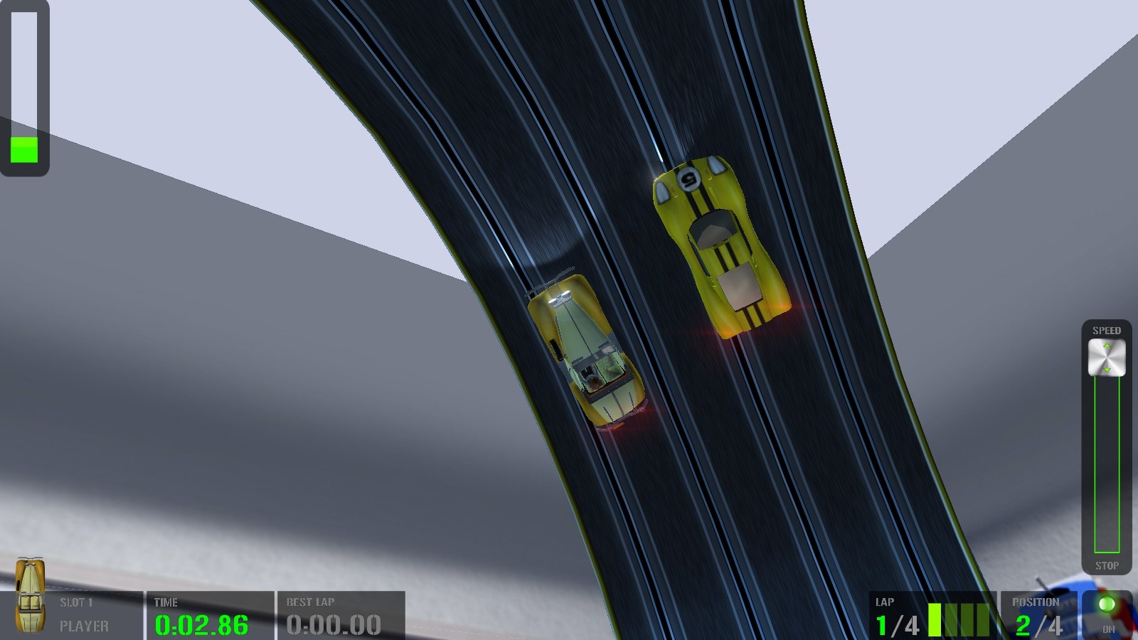 HTR+ Slot Car Simulation 