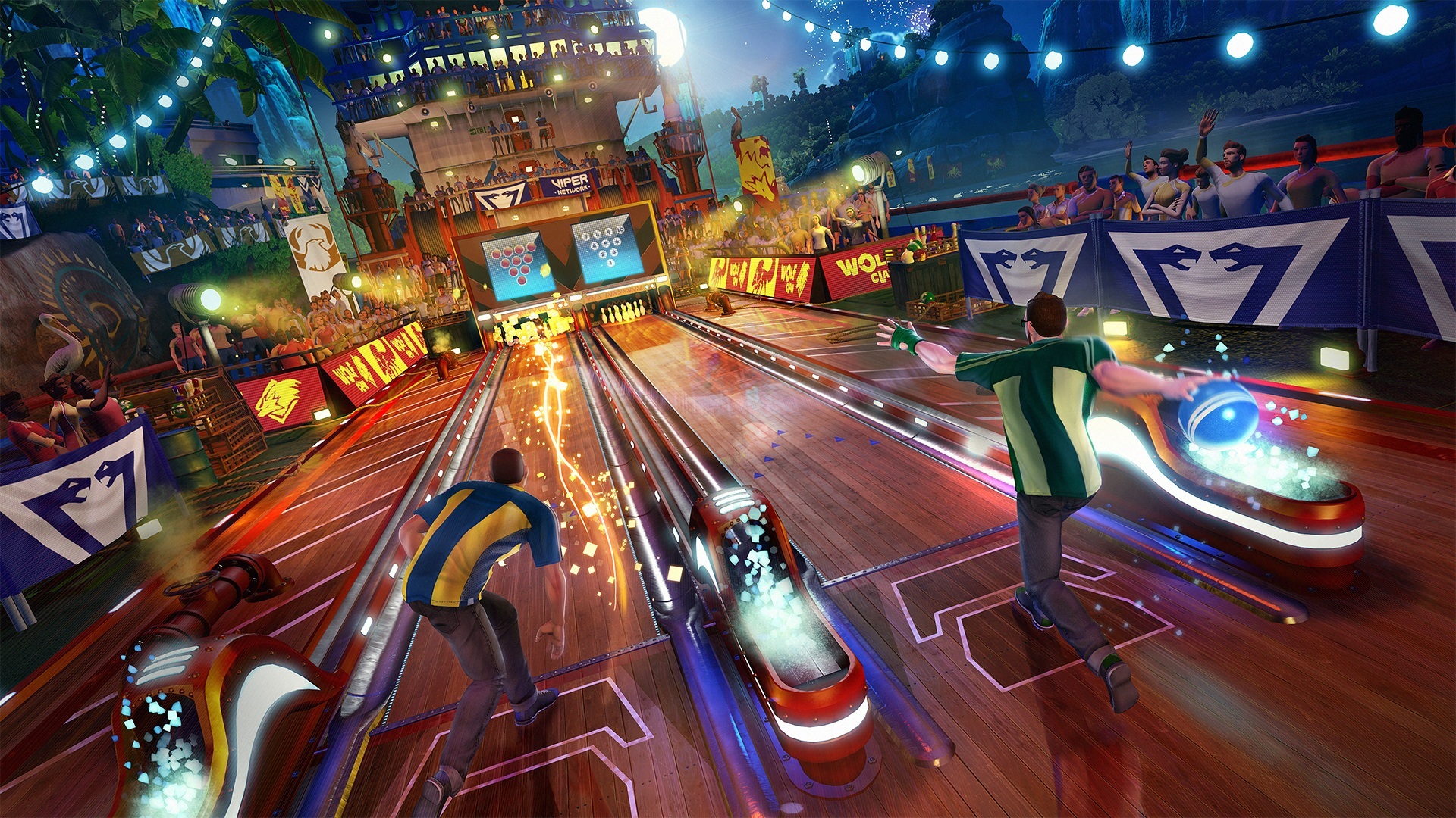 Kinect Sports Rivals Grafika je jedinen, koda, e ju orezvaj uzavret arny pri vine portov.