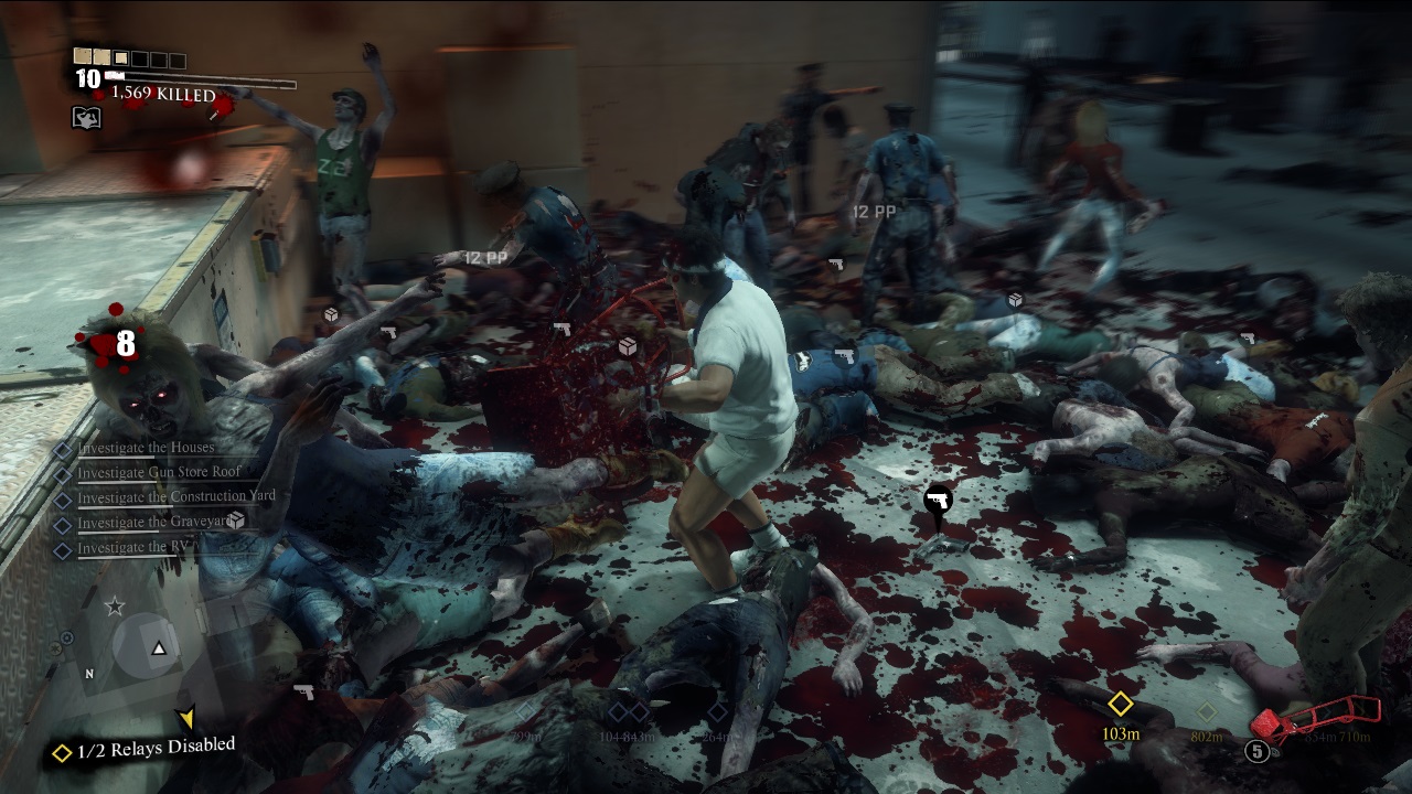 Dead Rising 3: Apocalypse Edition Toto sa vol masaker. Spolu na jedno prejdenie zabijete aj 5 tisc zombkov.