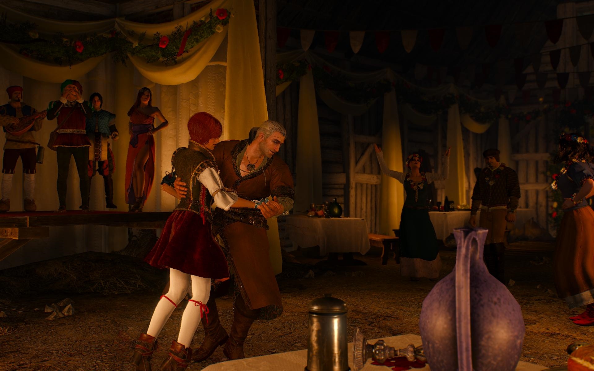 The Witcher III - Hearts of Stone Videli ste u Geralta tancova?