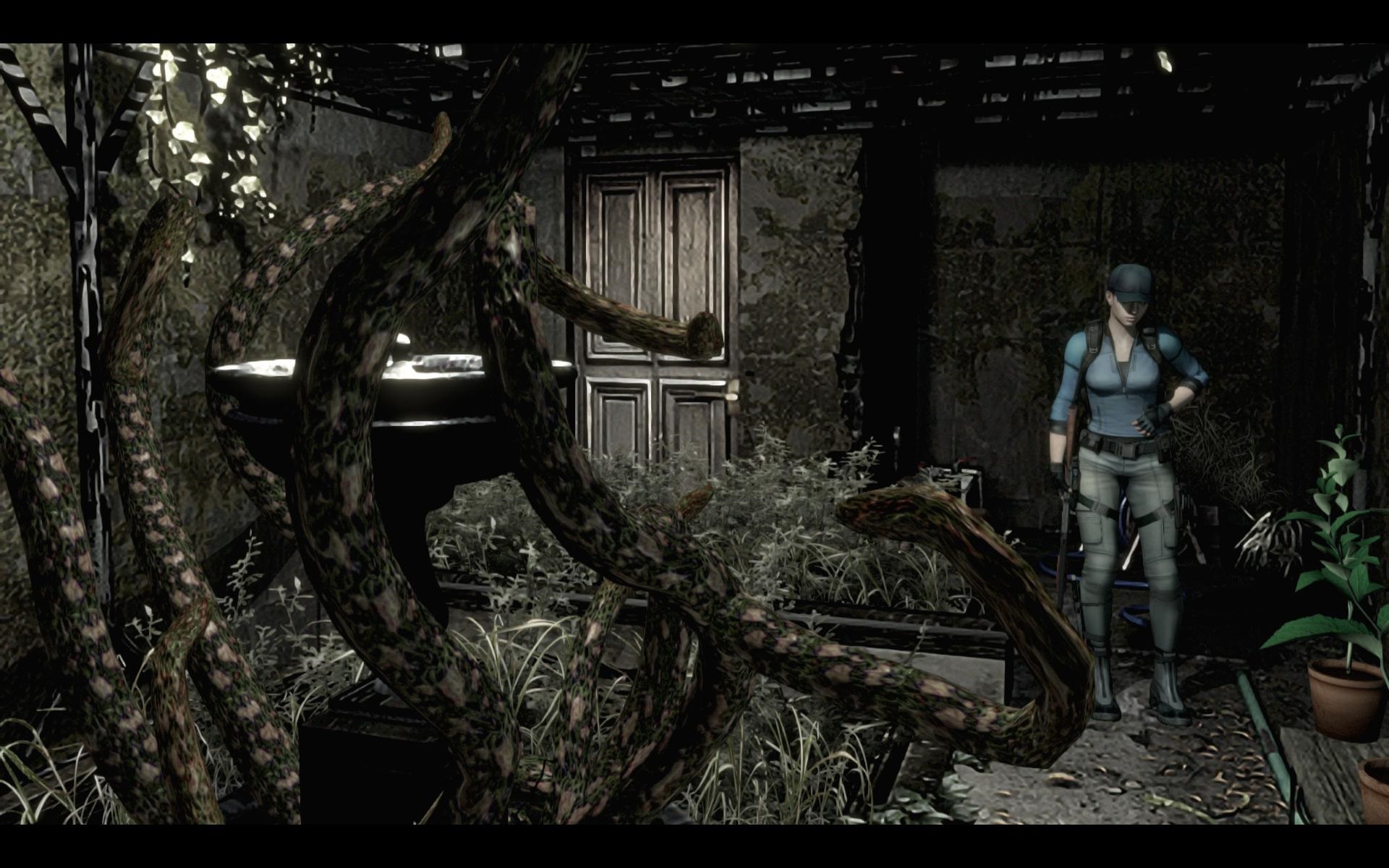 Resident Evil / Biohazard HD Remaster Ke je postava ranen,dr si bok a snusoida v inventri ukazuje nebezpeenstvo.