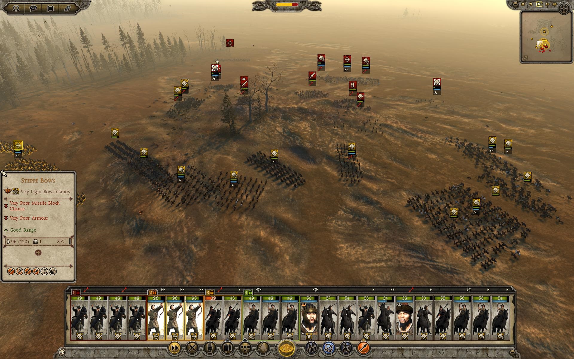 Total War: Attila Nepriate to m spotan.