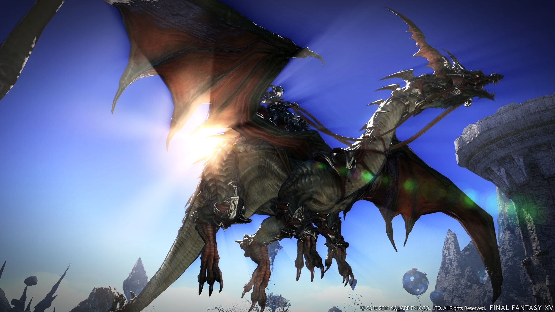 Final Fantasy XIV: Heavensward Ak to nie je dostatone jasn, draci maj v Heavensward obrovsk priestor i siln lohu.