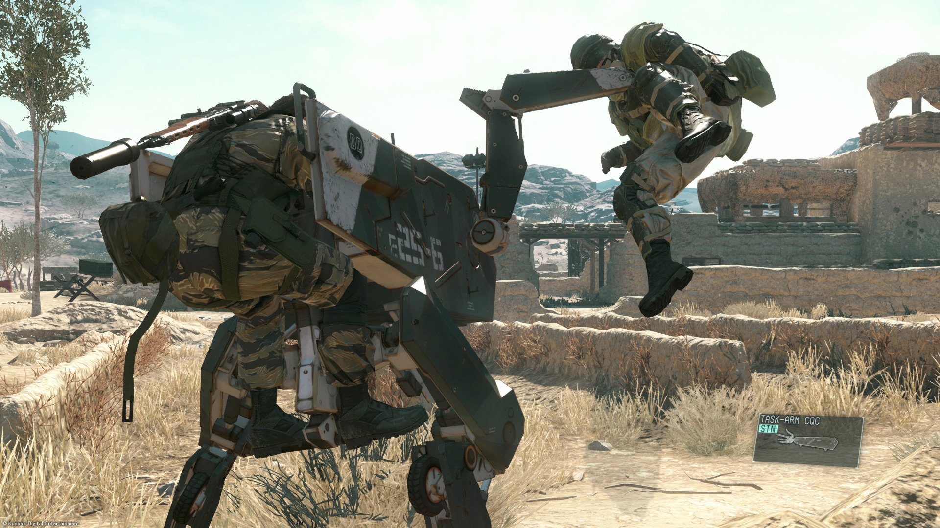 Metal Gear Solid V: The Phantom Pain Kde nesta mun sila, pome bojov dron.