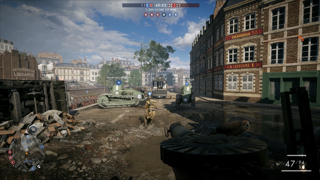 Battlefield 1 Mapy s znovu rozsiahle a ponknu ako uzavret boje v mestch, tak aj otvoren bojisk.