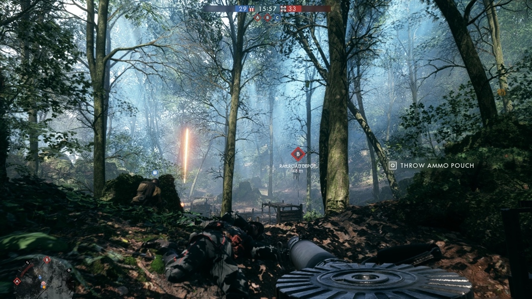 Battlefield 1 V modoch nechbaj isto boje pechoty, ktor si uijete naprklad v lesoch.