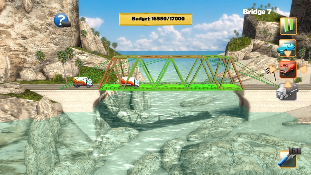 Bridge Constructor (PS4 verzia)