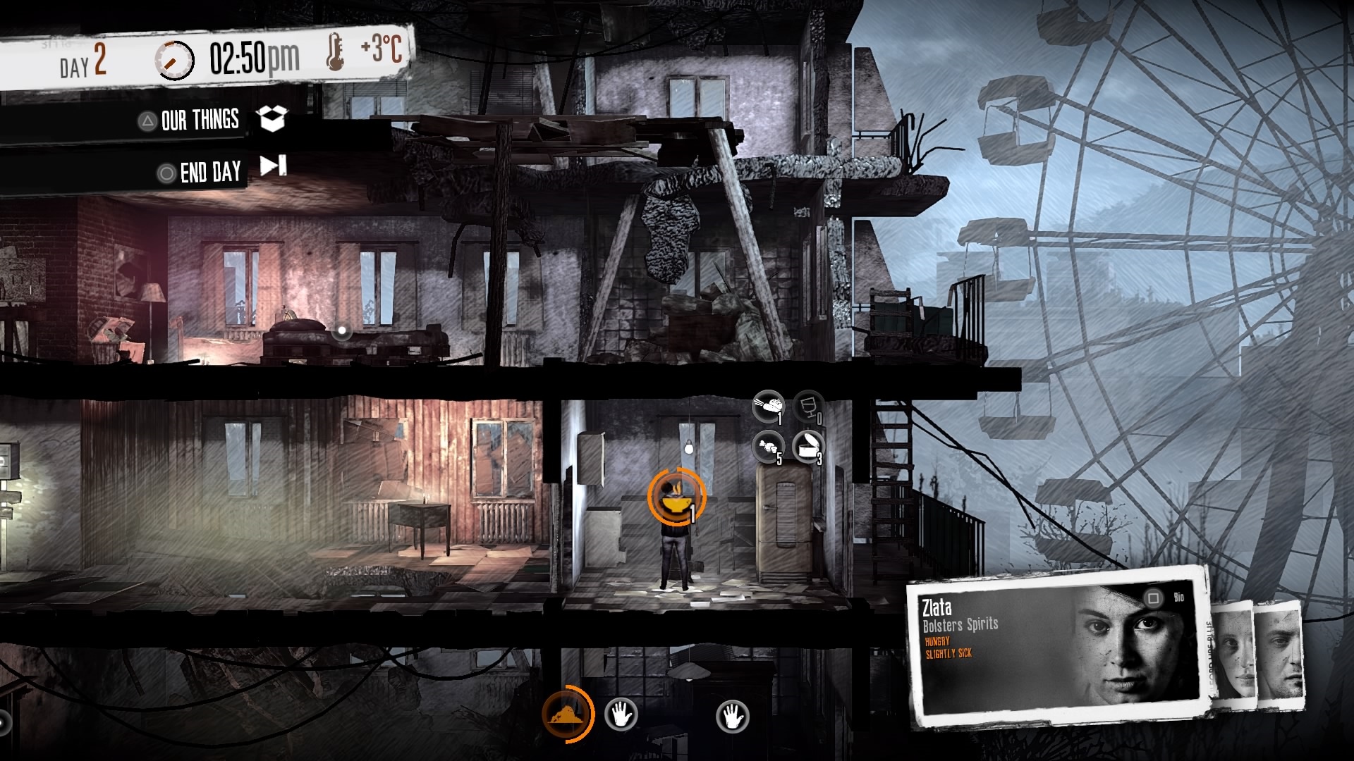 This War of Mine: The Little Ones Varme. Km mme z oho.