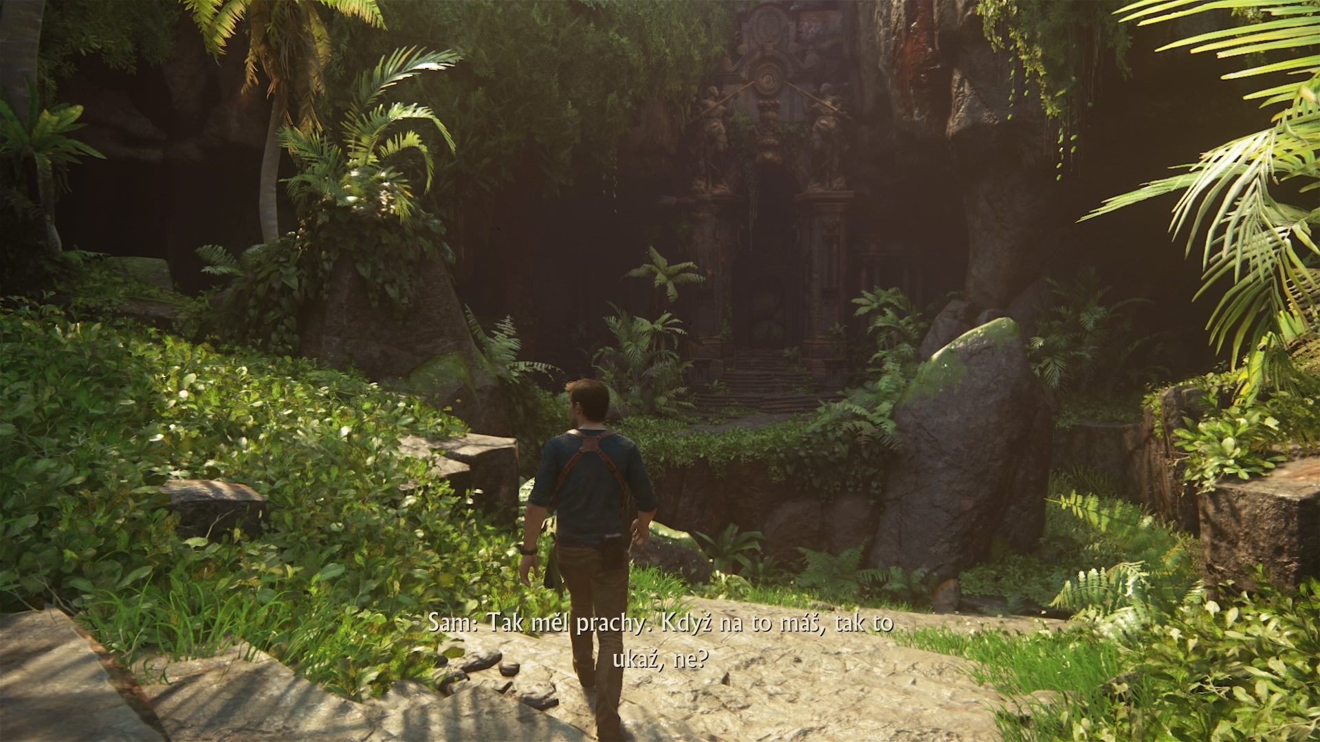 Uncharted 4: A Thief's End Priama cesta takmer nikam nevedie a muste plha.