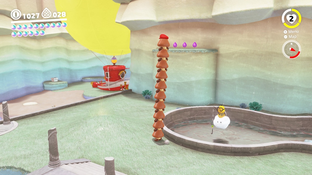 Super Mario Odyssey Niektor situcie si vyaduj nie plne tradin prstup.