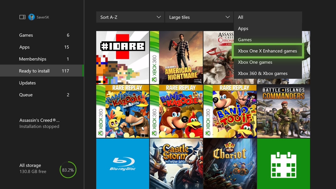 Xbox One X - test Systm teraz umouje filtrova 4K vylepen hry prakticky vade, medzi vaimi hrami a aj v Store.