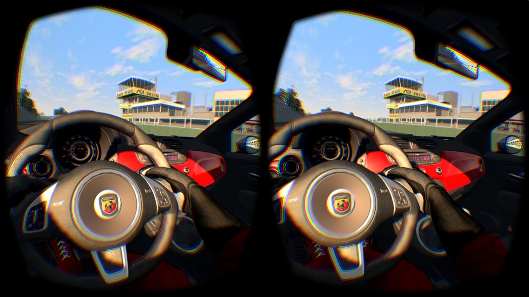 Oculus Rift + Oculus Touch Takto sa hra alebo aplikcia zobrazuje na displeji v zariaden - optika vm to rozdel na kad oko.