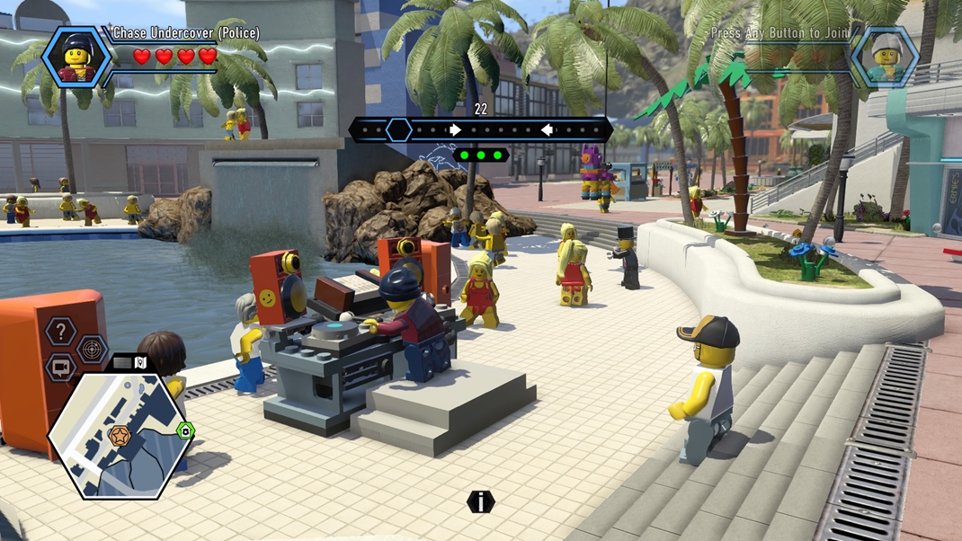LEGO City Undercover Njdete tu tie hromadu minihier a vedajch aktivt
