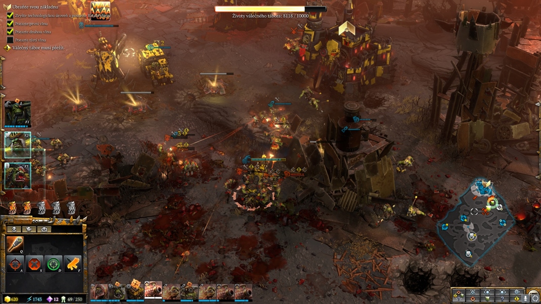 Warhammer 40,000: Dawn of War III U orkov je bordel a miluj rot, ktor vedia zuitkova.
