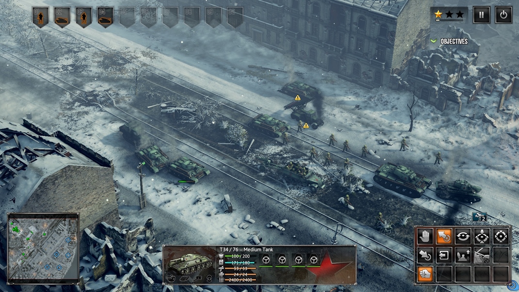 Sudden Strike 4 Boj o Stalingrad sa prve zana.