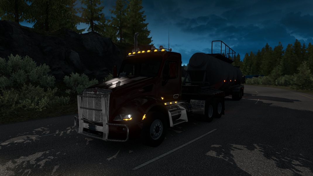 American Truck Simulator: Oregon Jazdenie v ATS je stle rados na mnoho hodn.