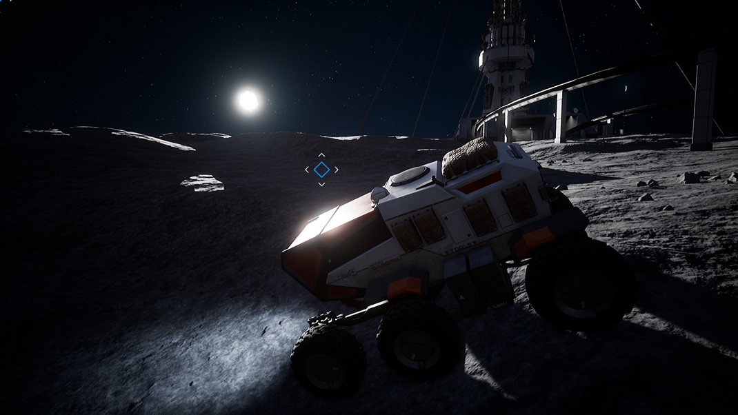 Deliver Us The Moon: Fortuna Zajazdte si v takomto lunrnom vozidle.