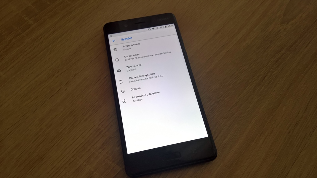 Nokia 8 Mobil sa vm rovno aktualizuje na Android 8.0.