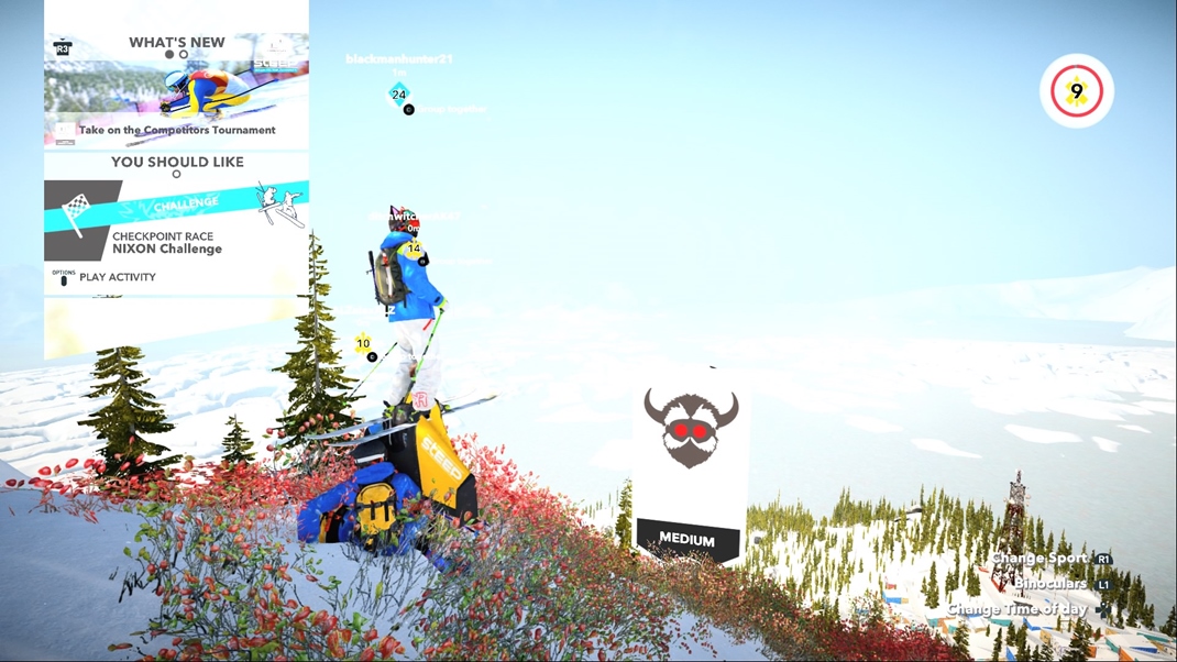 Steep: Road to the Olympics Bugy s obas celkom vtipn.