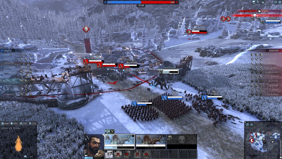 Total War: Arena Bojuje sa o vlajky alebo do poslednho mua.