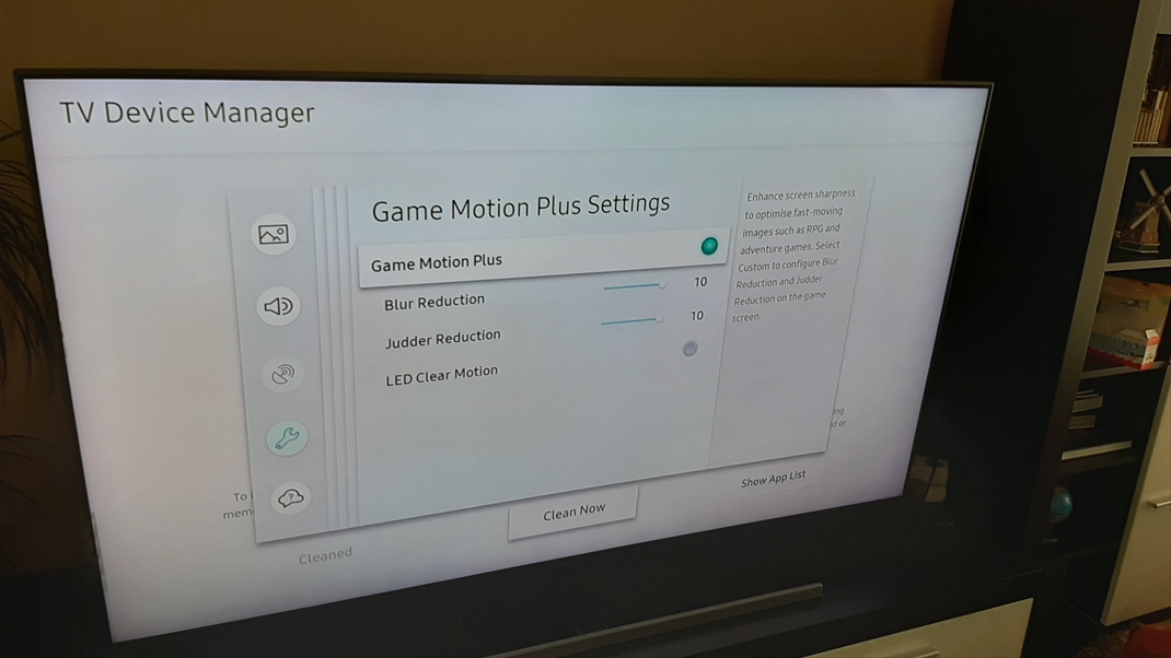 Samsung QLED 65'' Q85R Dopa to monos zvi framerate hry cez Game Motion plus.