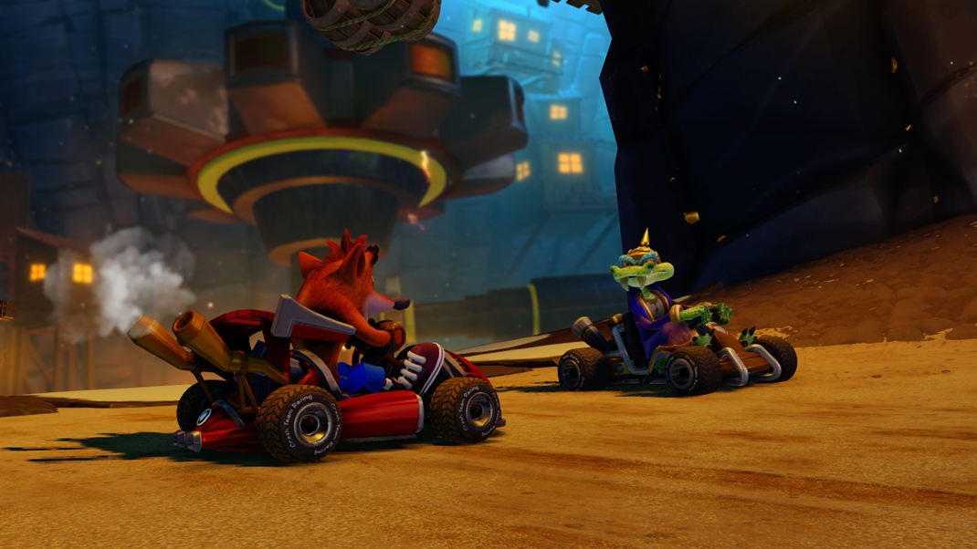 Crash Team Racing Nitro-Fueled Okrem pretekania tu njdete aj porciu prbehu.