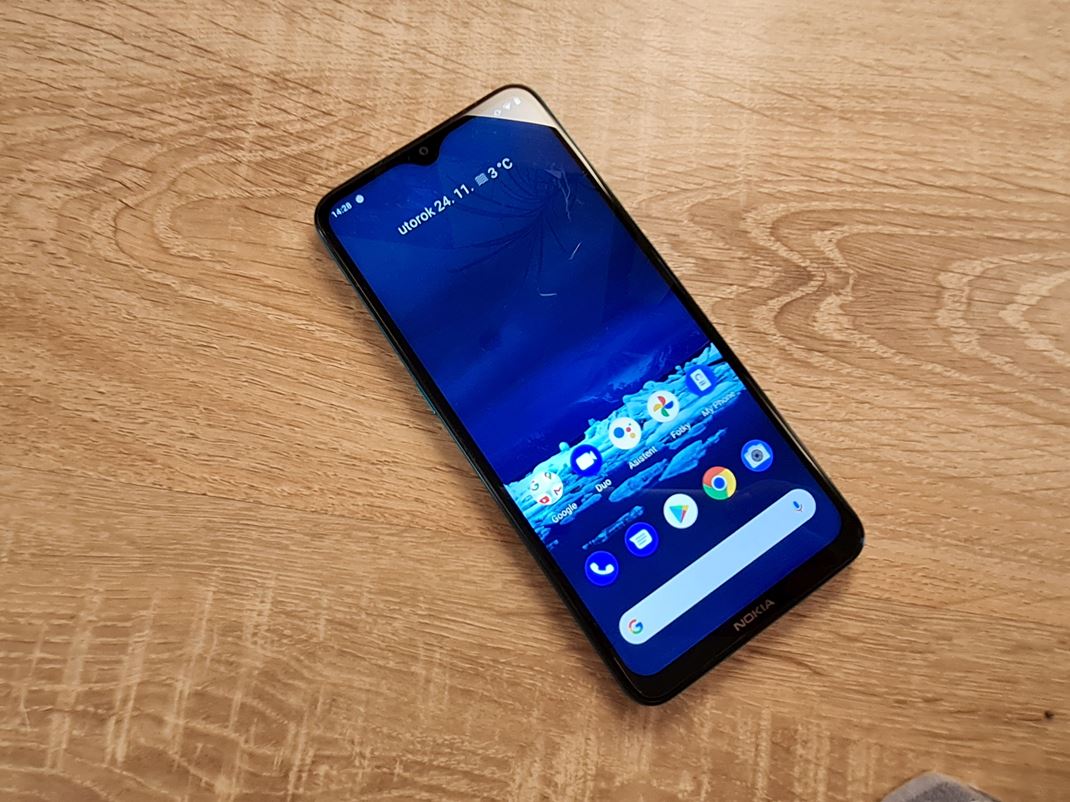 Nokia 5.3 Systm je ist Android 10.