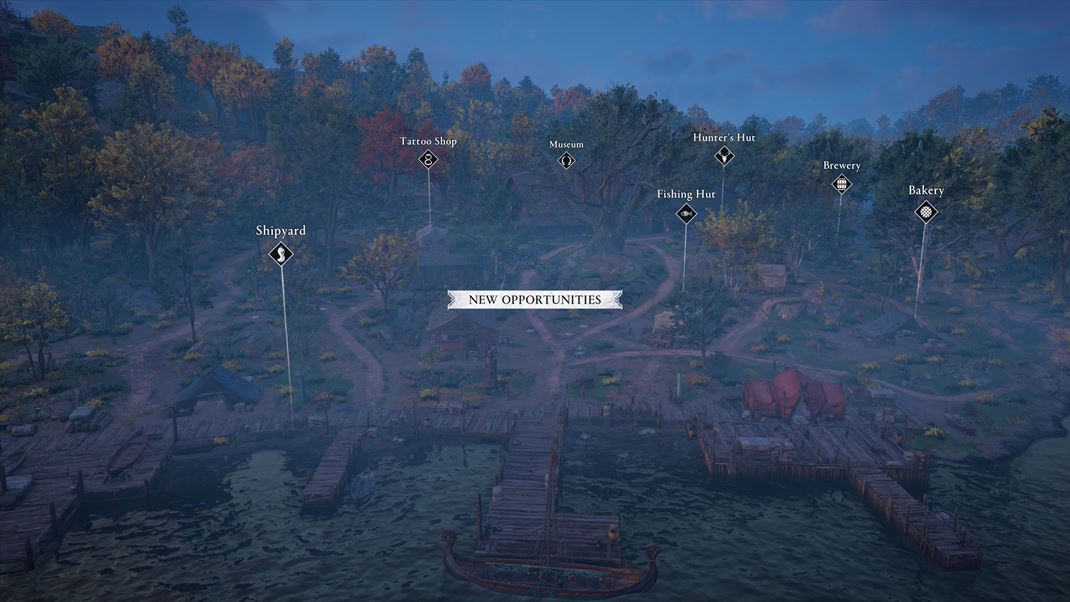 Assassin's Creed: Valhalla Vylepovanie vaej dediny bude zaujmav doplnok.