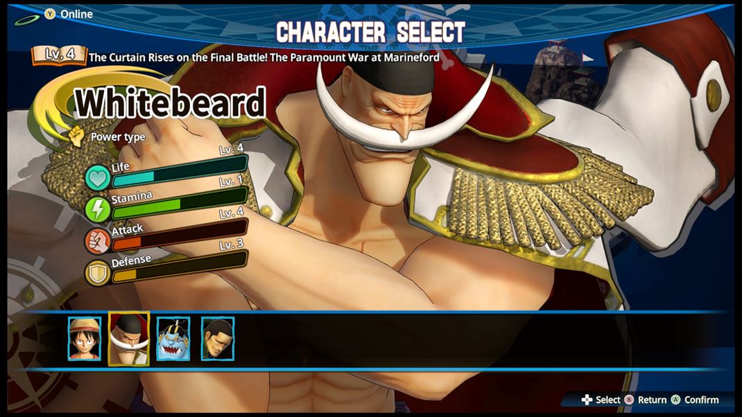 One Piece: Pirate Warriors 4 Hra vm obas d do ruky aj in postavy ako lenov Luffyho bandy.
