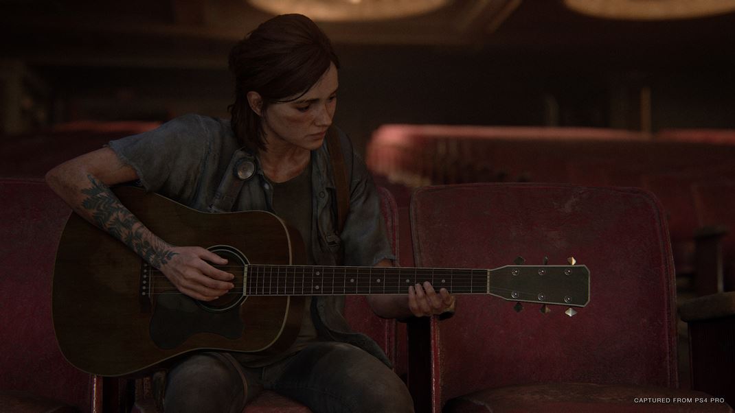The Last of Us: Part II Hra perfektne pracuje s hudbou.