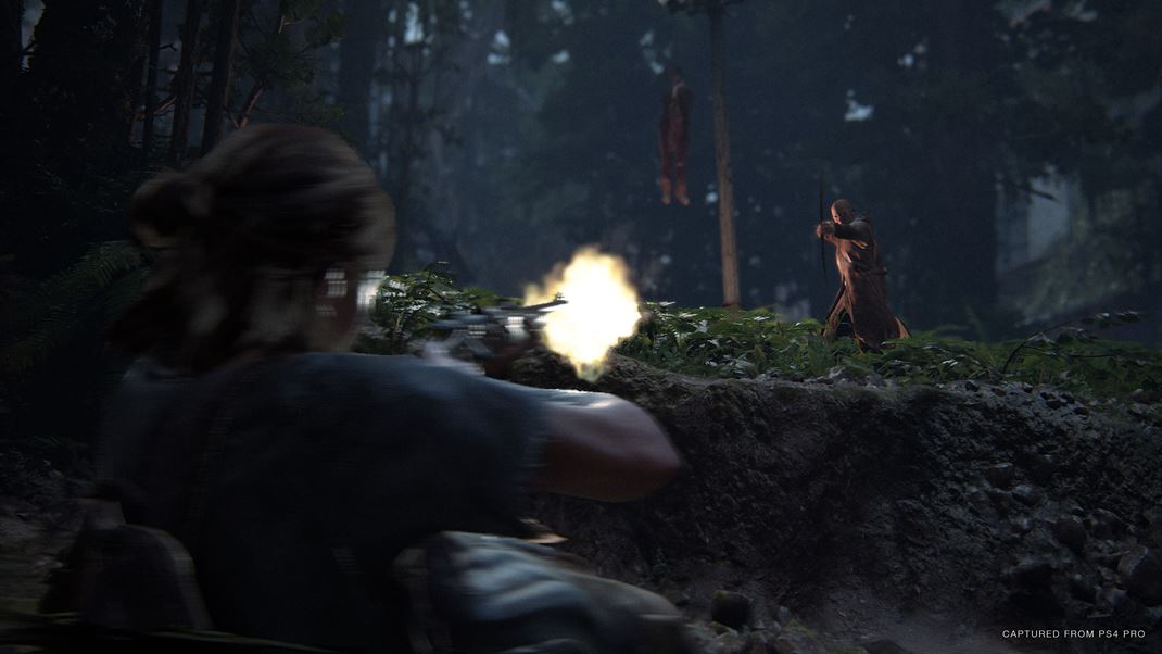 The Last of Us: Part II Akcia so zbraami je skr menej zbavn, naopak luk a stealth postup si budete uva.