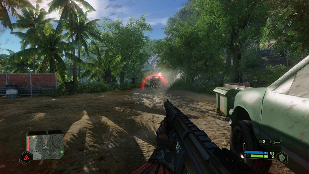 Crysis Trilogy Remastered Prv hra ponkla otvoren prostredia a von prstup v boji.