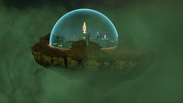 Sphere - Flying Cities predstavuje utopistick lietajce mesto 