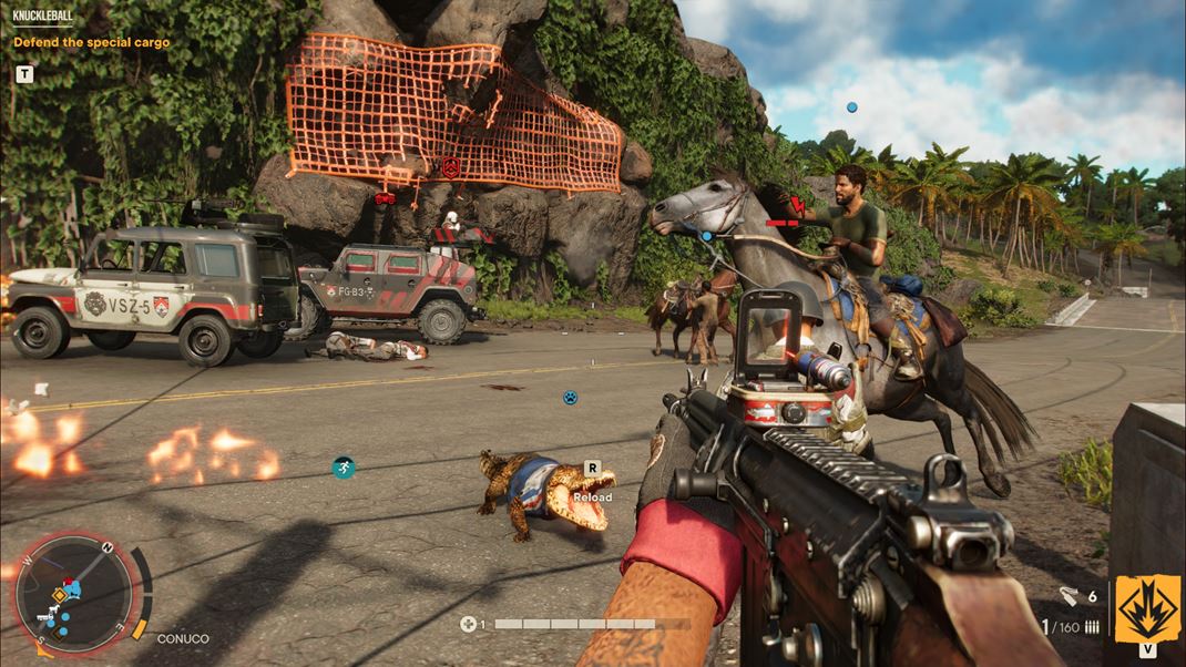 Far Cry 6 Ben de na ulici v Yare, nejak aut, kone, ete tanky a helikoptry a mme komplet.
