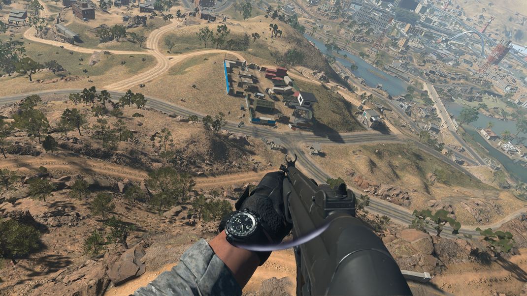 Call of Duty Modern Warfare 2 Vek mapy v hre s asami mapy prichdzajceho Warzone 2