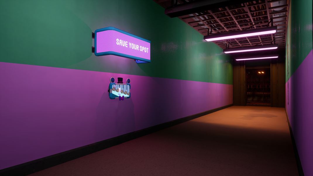 Five Nights at Freddy's: Security Breach Ukladacie stanice aj s ich peknou animciou macka bud vaou zchranou.
