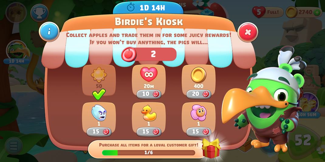 Angry Birds: Journey D sa hra aj zadarmo, no asto vm pripomna, e s peniazmi by to bolo ahie