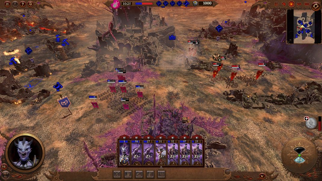 Total War: WARHAMMER III Poda ukazovatea to vyzer na  prehru pri obrane sdla, ale vee situciu zachrnia.
