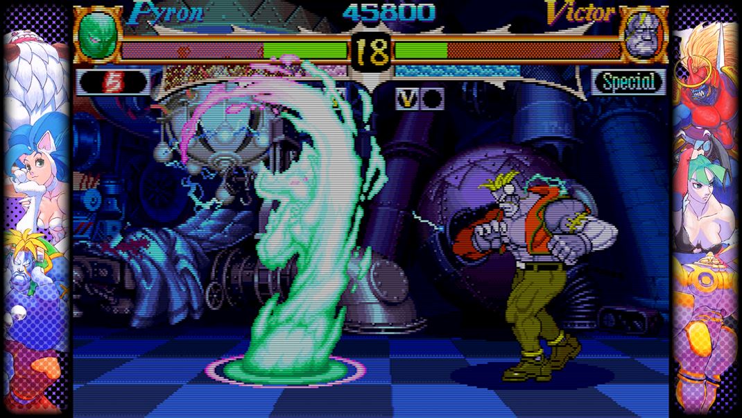 Capcom Fighting Collection V Darkstalkers vs ak pestr paleta montier