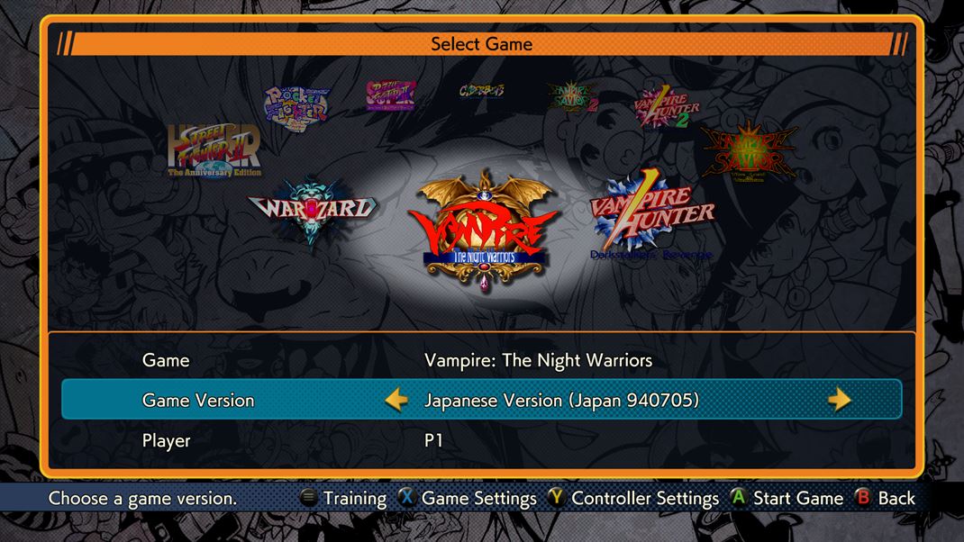 Capcom Fighting Collection Na vber mte aj medzi verziami hier