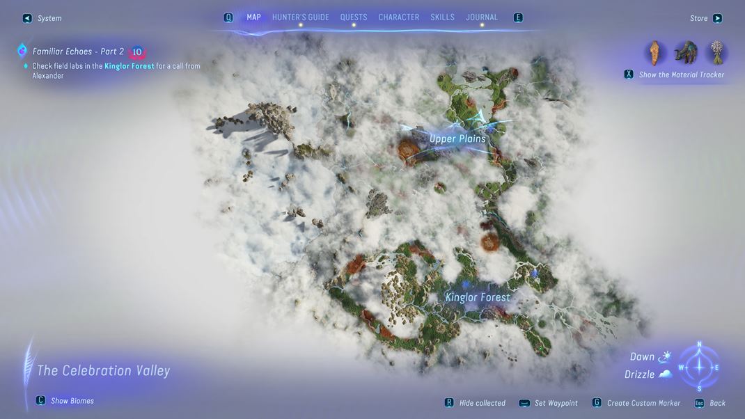 Avatar: Frontiers of Pandora Mapa bude rozsiahla a odhaova ju budete len vemi pomaly.
