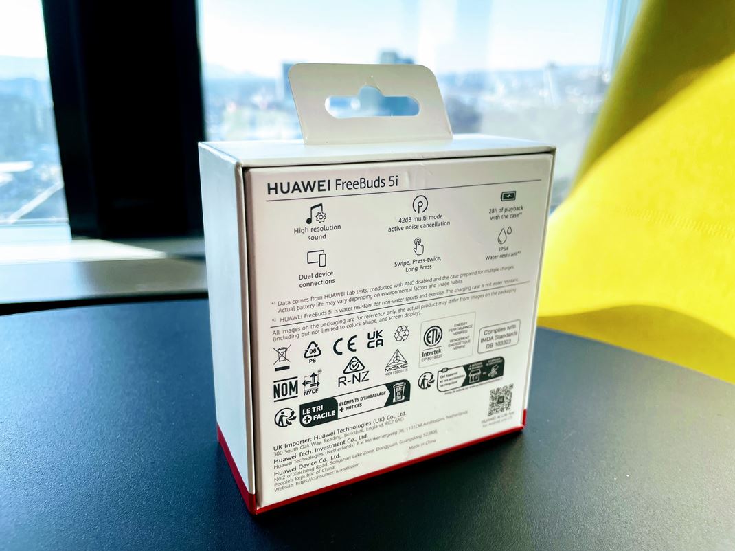 Huawei Freebuds 5i Na krabike njdete vetky dleit informcie