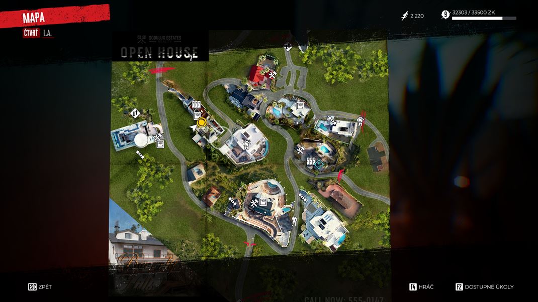 Dead Island 2 Hra je rozdelen na prostredia, ktor s menie a vinou s niekokmi domami